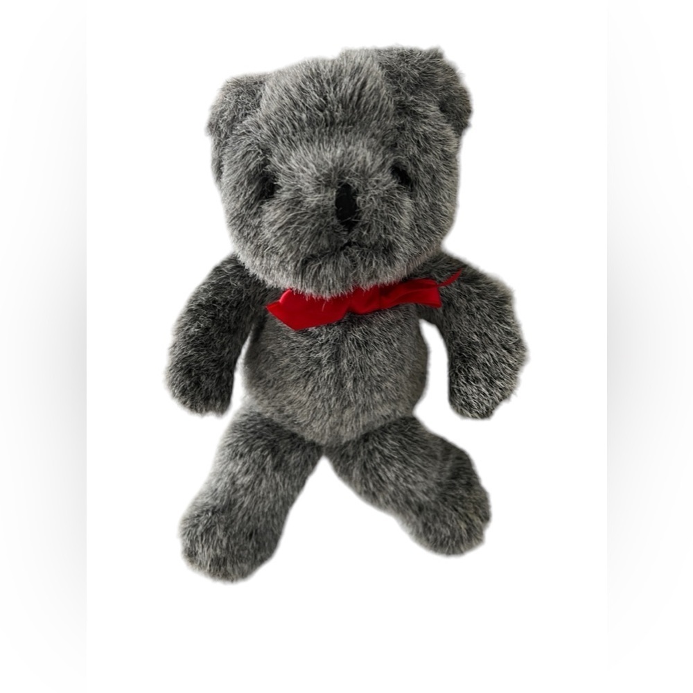 RUSS soft N Suede plush gray Tippy Bear